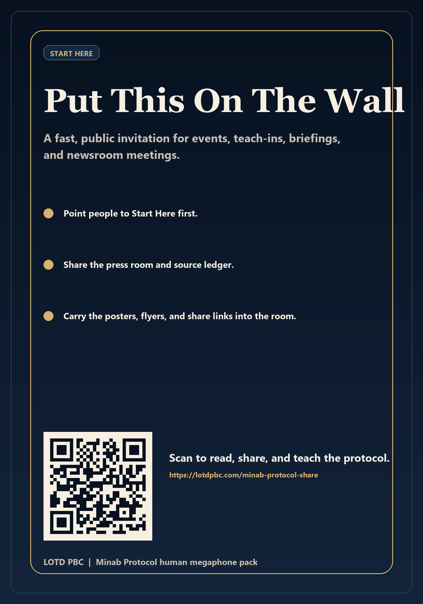 Put This On The Wall