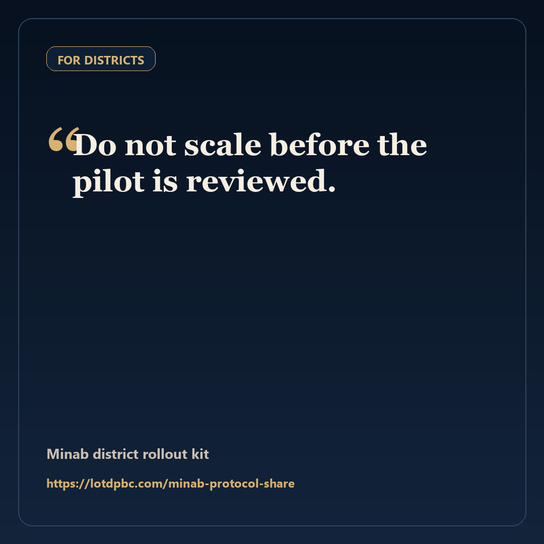 For Districts quote card