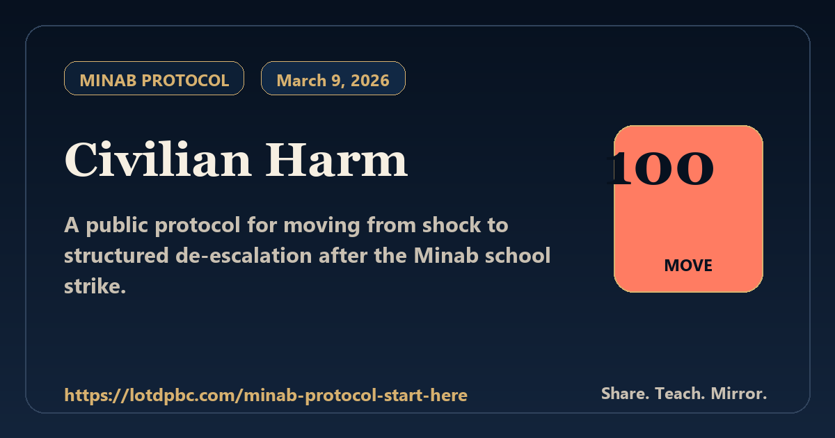 Civilian Harm social card