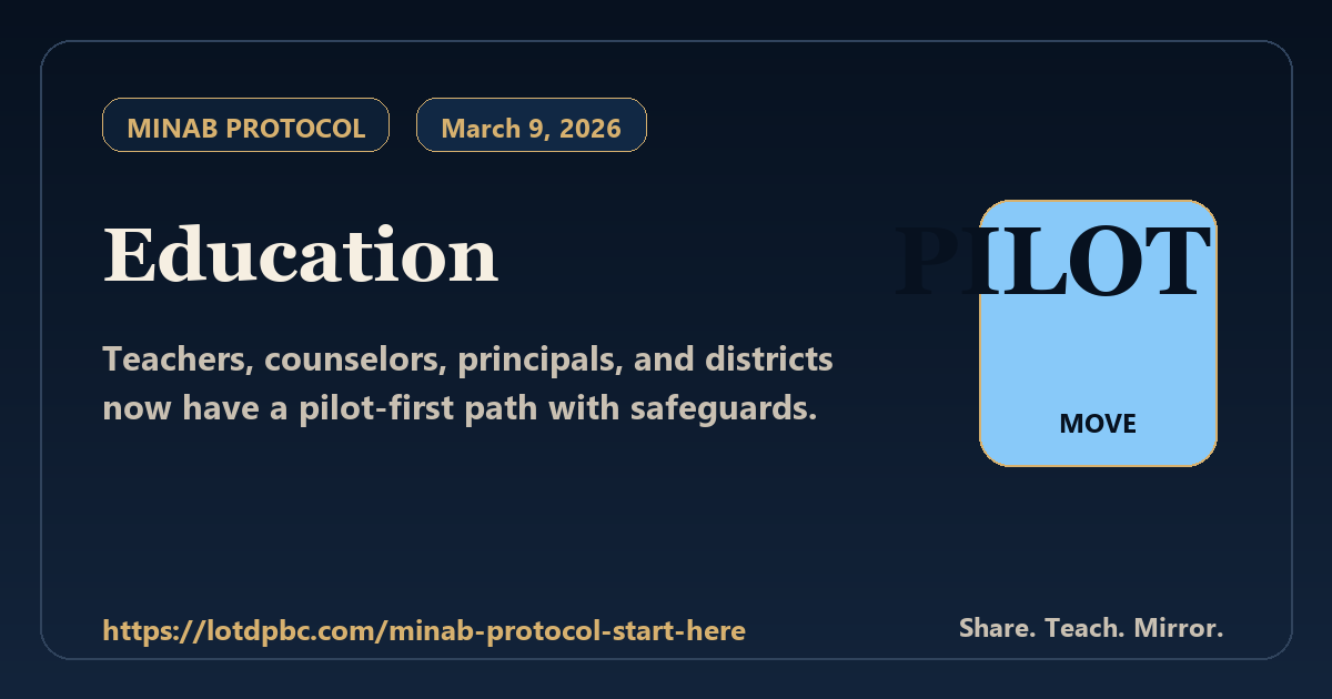 Education social card